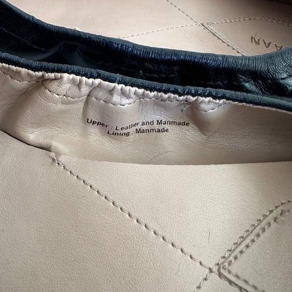 Cole Haan Black Leather Patent Cap Toe Stretch Ballet Flats Women’s 8.5B - Picture 10 of 12